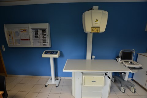 salle de radiologie, radiographie numérique